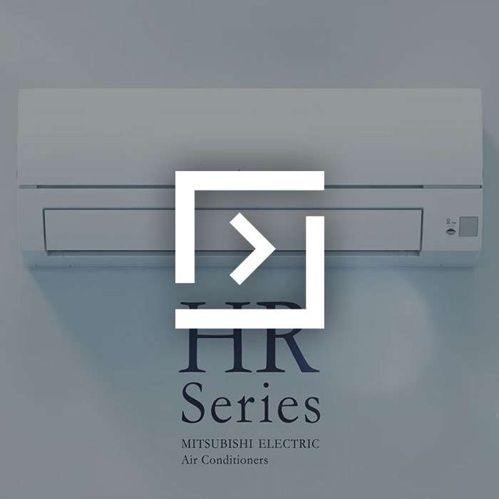 Mitsubishi® Mono-Split Mural (R32) HR UE+UI Mitsubishi® Mono-Split Mural (R32) HR UE+UI