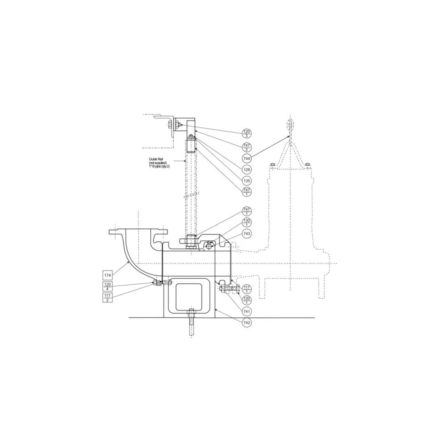 Ebara® Kit Descarga