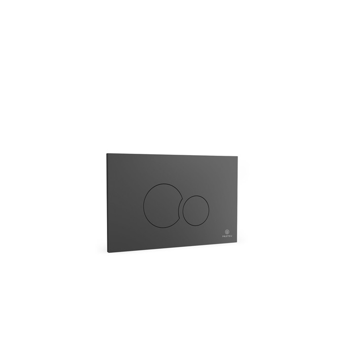 Proteu® Viana Placa de descarga preto mate Proteu® Viana Placa de descarga preto mate