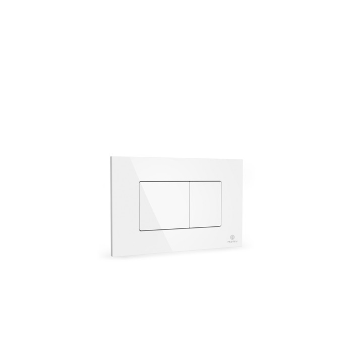 Proteu® Foz Placa de descarga branco brilhante Proteu® Foz Placa de descarga branco brilhante