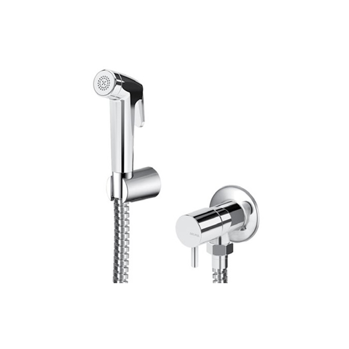 LIZ® Torneira c/Chuveiro Botão Acionamento, Flexível e Suporte LIZ® Torneira c/Chuveiro Botão Acionamento, Flexível e Suporte