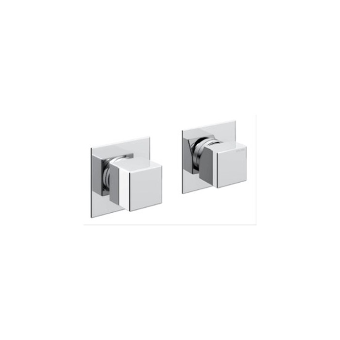 Escudo® Monocomando Embutido Horizontal com 2 saídas Escudo® Monocomando Embutido Horizontal com 2 saídas