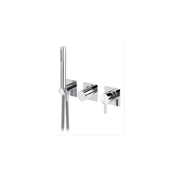 Breeze® Monocomando Embutido de 3 saídas c/ Chuveiro de mão Breeze® Monocomando Embutido de 3 saídas c/ Chuveiro de mão