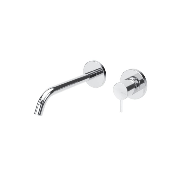 Bruma® Monocomando de Lavatório à Parede 2 furos Bica 200mm Bruma® Monocomando de Lavatório à Parede 2 furos Bica 200mm