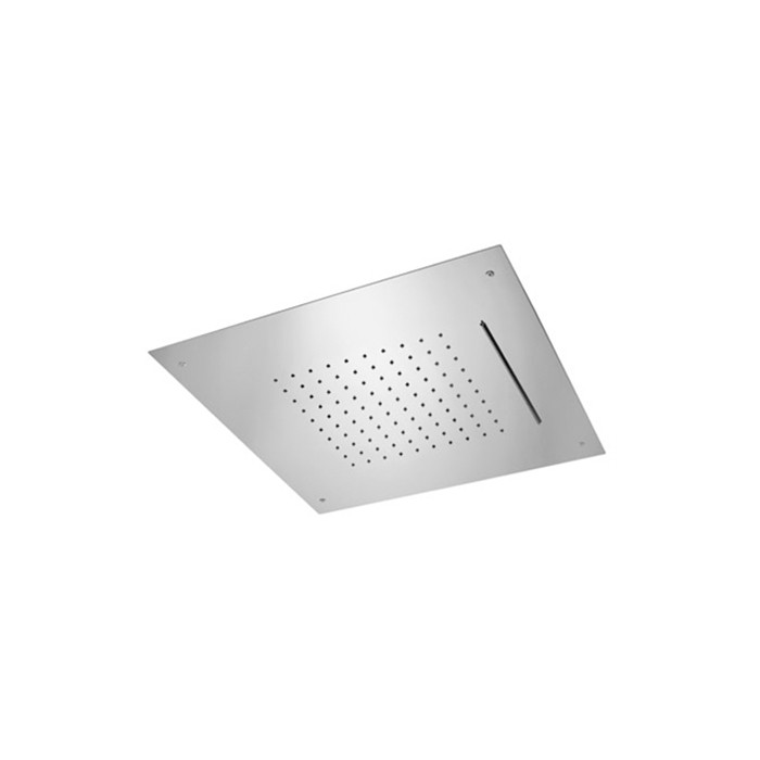Chuveiro com Cascata Inox Embutir Teto