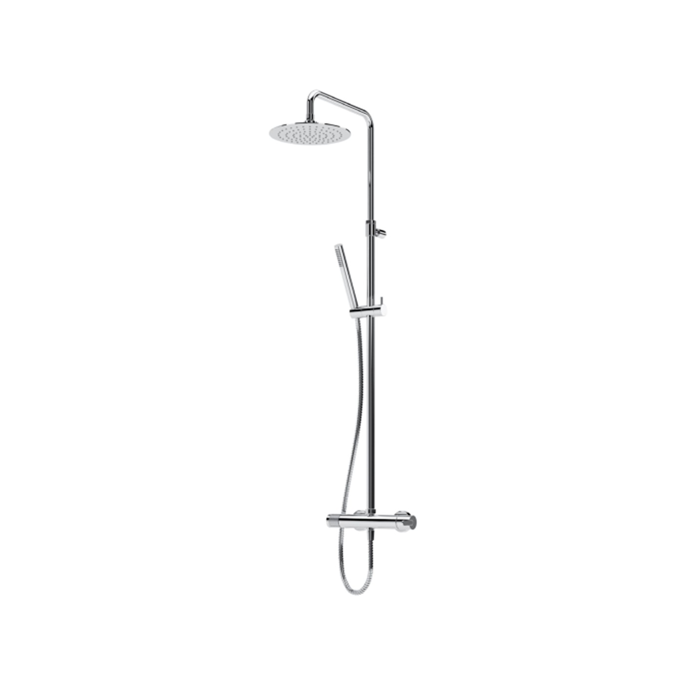 Bruma® Sistema Duche c/ Braço ajustável Chuveiro ABS Leaf