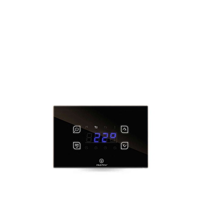 Proteu® Controlador Temperatura Vidro GLH110 Preto