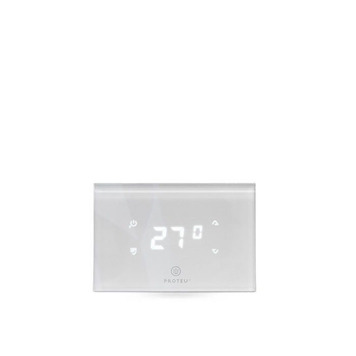 Proteu® Controlador Temperatura Vidro GLH110 Branco
