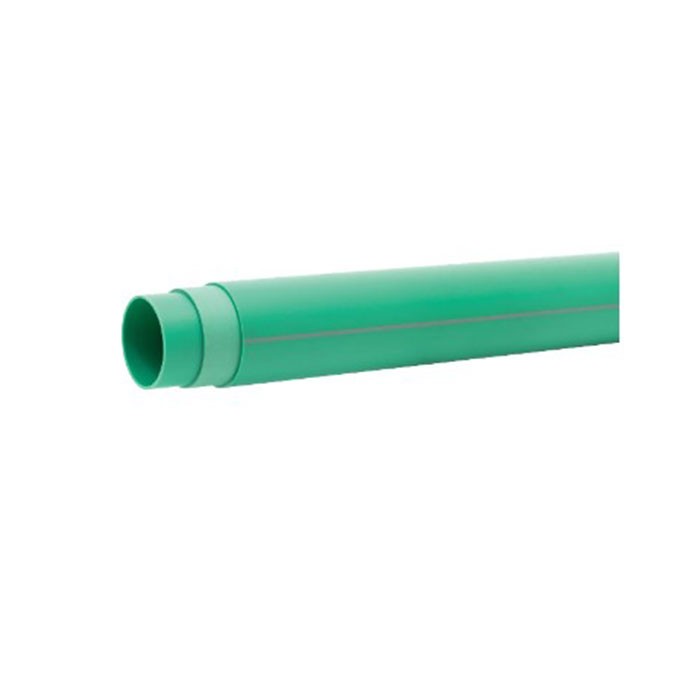 HELI® PP-R Verde Tubo RCT 125 c/Fibra SDR11 Romafaser