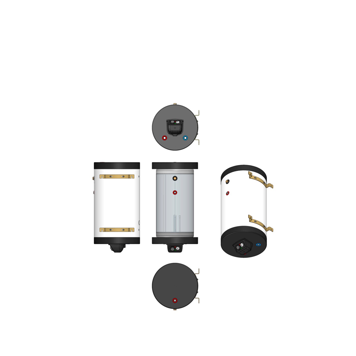 Proteu® Cilindro Ardila Inox H/P c/Kit Proteu® Cilindro Ardila Inox H/P c/Kit