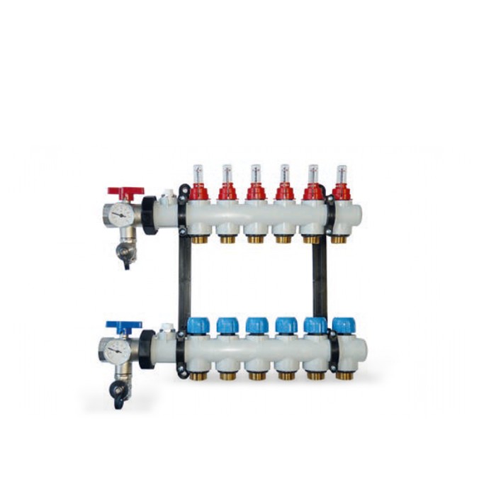 Rehau® Coletor Polimérico Monobloque P HKV D