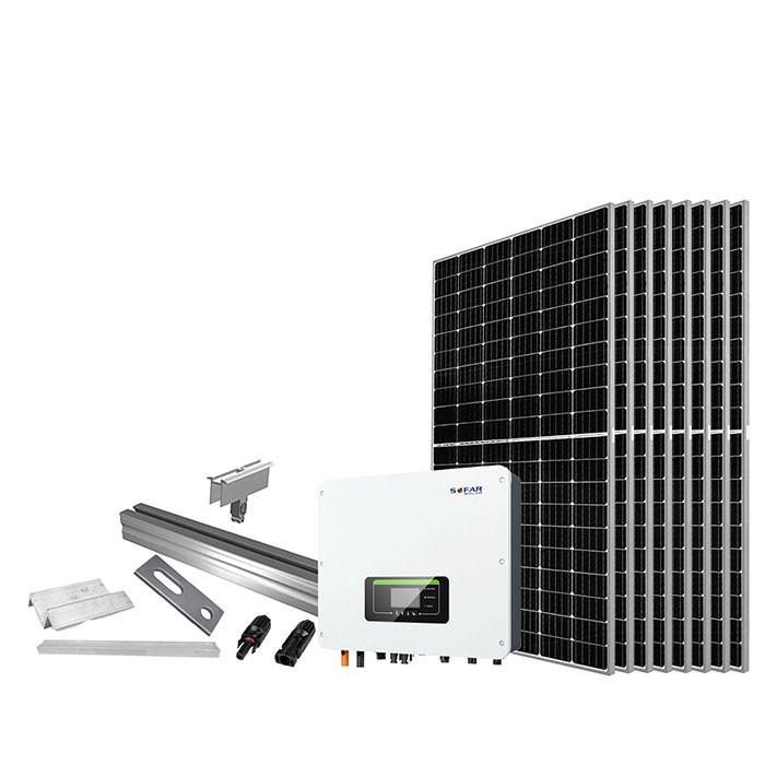 Proteu® Kit Fotovoltaico c/Inversor Hibrído 5000W
