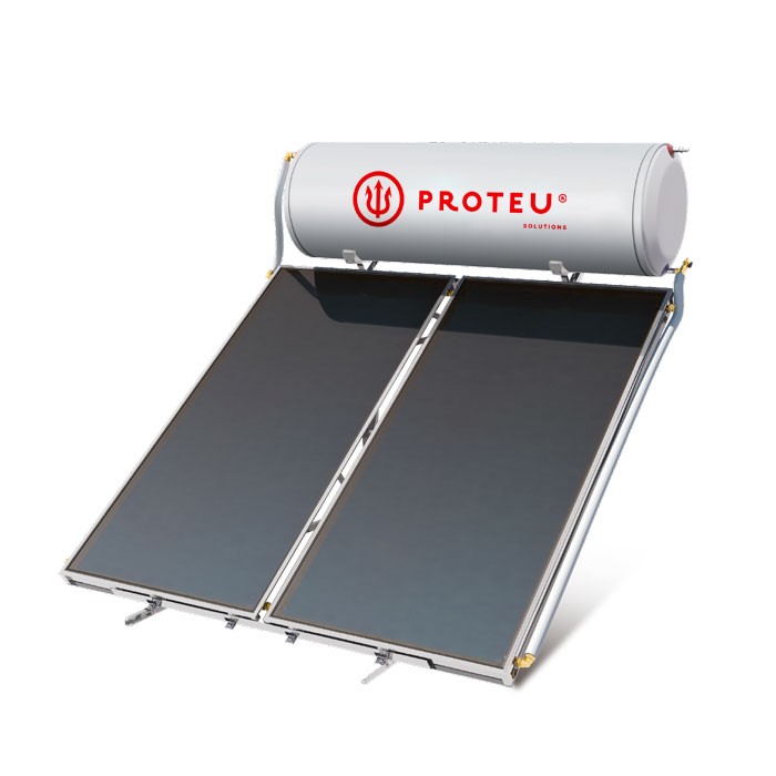 Proteu® Kit Termossifão Solar Euro 2 paineis