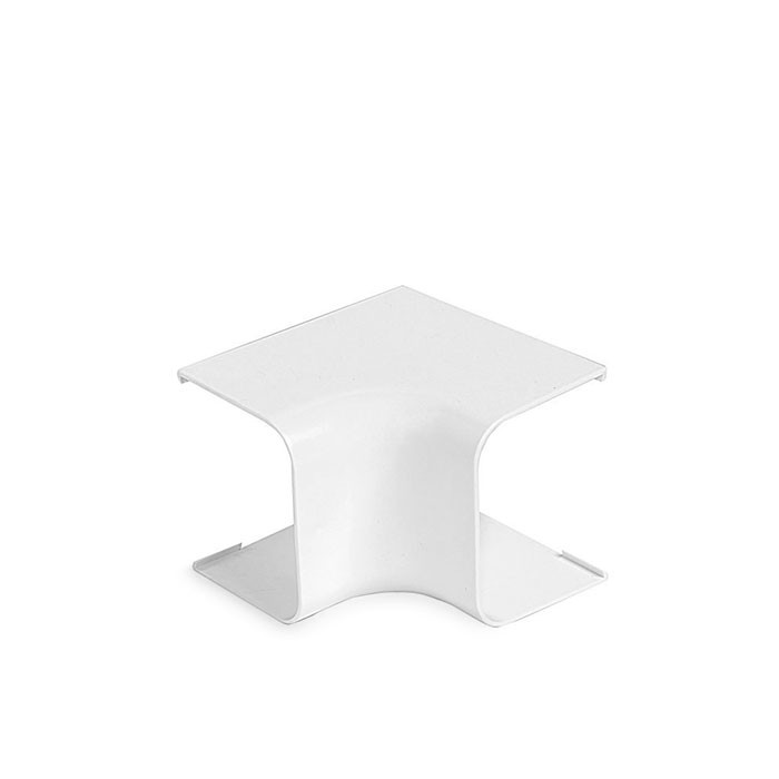 Angulo Interno p/Calha Ar Condicionado Branca