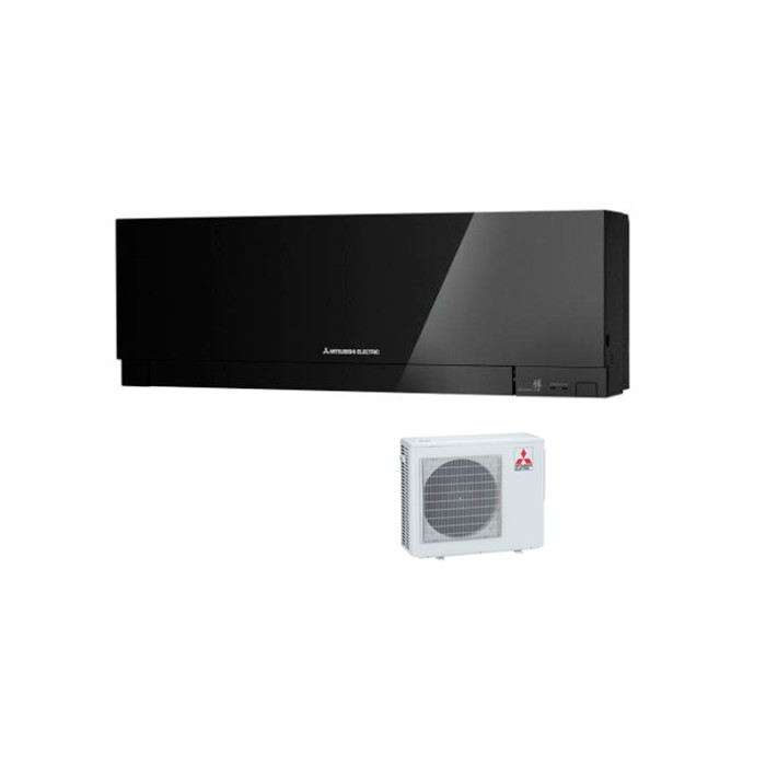 Mitsubishi® Mono-Split Mural MSZ-EFVGKB (R32) UE+UI Preto Mitsubishi® Mono-Split Mural MSZ-EFVGKB (R32) UE+UI Preto