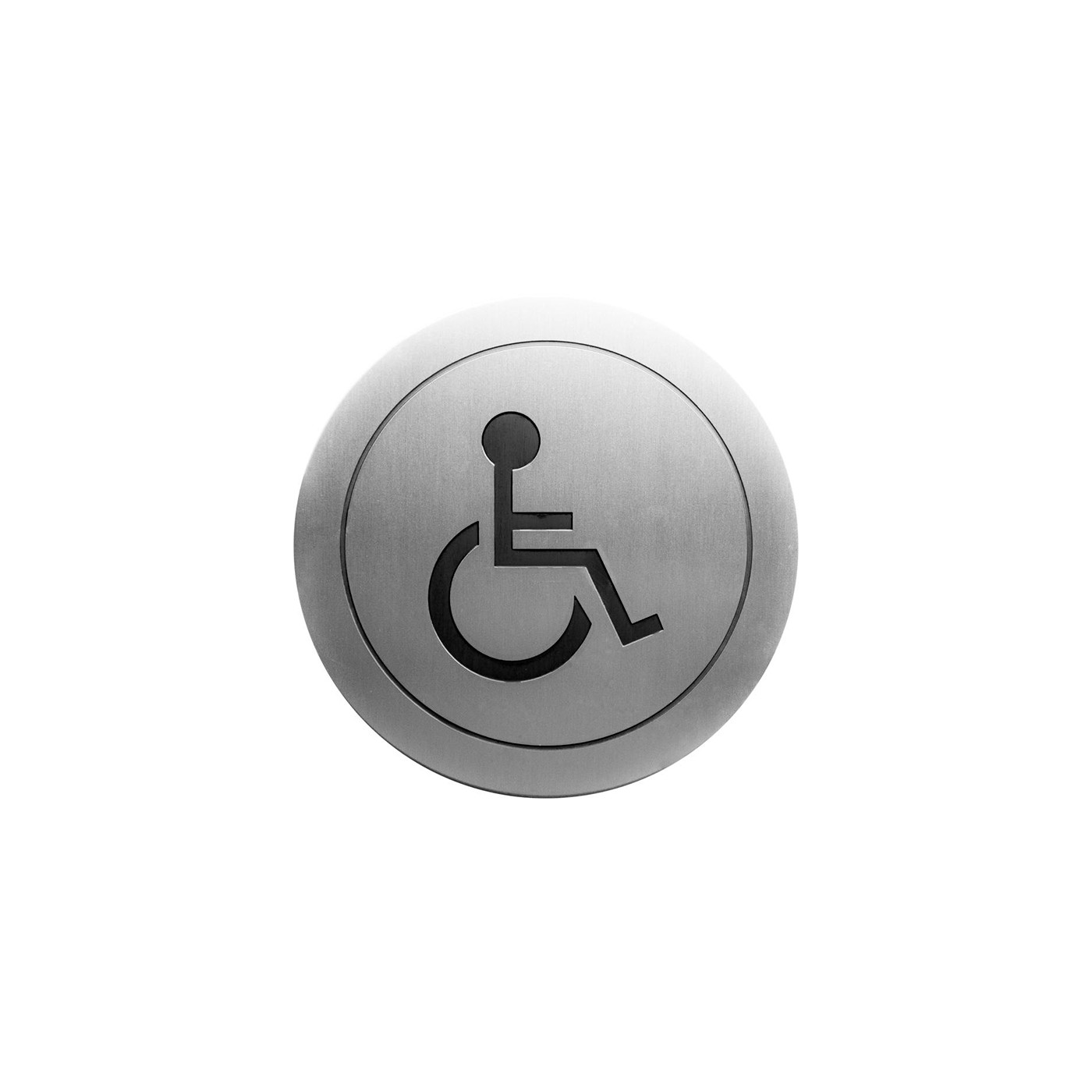 Pictograma Aço Inox Aisi 304 Símbolo Deficientes