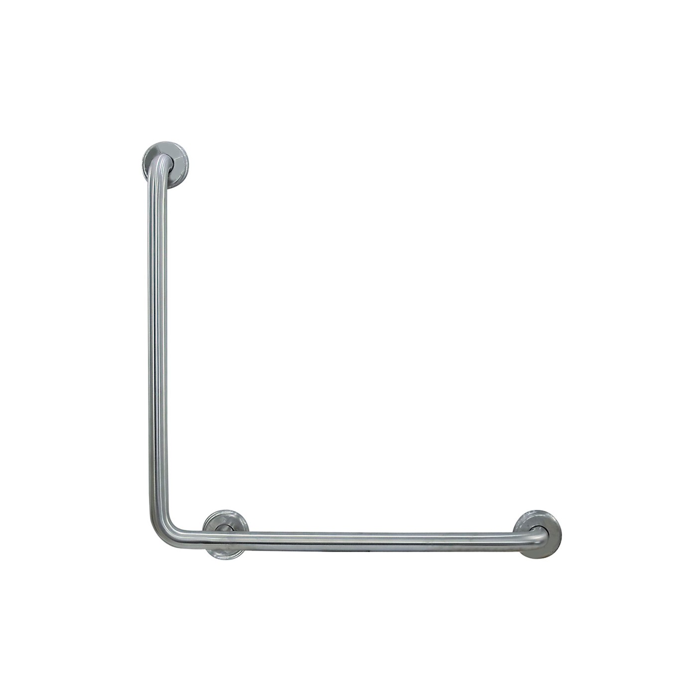 Barra Fixa Duche 90º Aço Inox Satinado